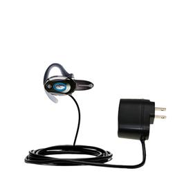 Gomadic Rapid Wall / AC Charger for the Motorola Headset H700 - Brand w/ TipExchange Technology