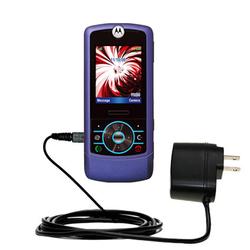 Gomadic Rapid Wall / AC Charger for the Motorola MOTORIZR Z3 - Brand w/ TipExchange Technology