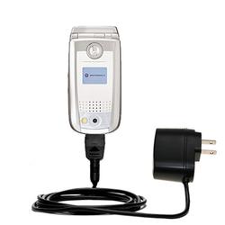 Gomadic Rapid Wall / AC Charger for the Motorola MPx220 - Brand w/ TipExchange Technology