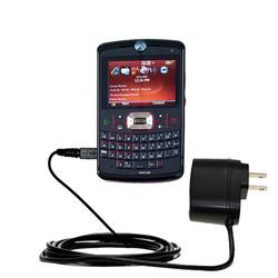 Gomadic Rapid Wall / AC Charger for the Motorola Q9m - Brand w/ TipExchange Technology