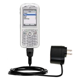 Gomadic Rapid Wall / AC Charger for the Motorola ROKR - Brand w/ TipExchange Technology