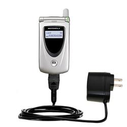 Gomadic Rapid Wall / AC Charger for the Motorola T721 - Brand w/ TipExchange Technology