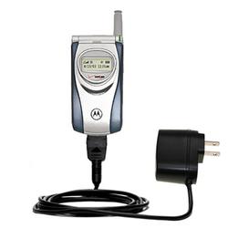Gomadic Rapid Wall / AC Charger for the Motorola T730 - Brand w/ TipExchange Technology