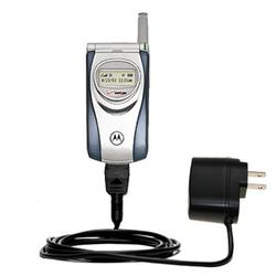 Gomadic Rapid Wall / AC Charger for the Motorola T731 - Brand w/ TipExchange Technology