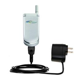 Gomadic Rapid Wall / AC Charger for the Motorola V150 - Brand w/ TipExchange Technology