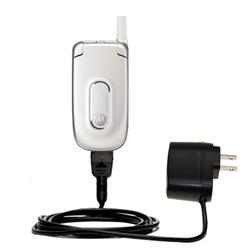 Gomadic Rapid Wall / AC Charger for the Motorola V170 - Brand w/ TipExchange Technology
