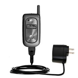 Gomadic Rapid Wall / AC Charger for the Motorola V323 - Brand w/ TipExchange Technology