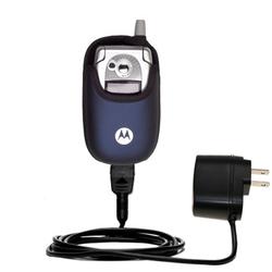 Gomadic Rapid Wall / AC Charger for the Motorola V540 - Brand w/ TipExchange Technology