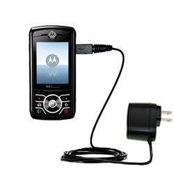 Gomadic Rapid Wall / AC Charger for the Motorola Z Slider - Brand w/ TipExchange Technology