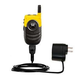 Gomadic Rapid Wall / AC Charger for the Motorola i530 - Brand w/ TipExchange Technology