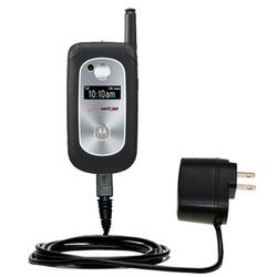 Gomadic Rapid Wall / AC Charger for the Motorola v325i - Brand w/ TipExchange Technology