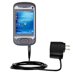 Gomadic Rapid Wall / AC Charger for the Qtek 9600 - Brand w/ TipExchange Technology