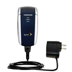 Gomadic Rapid Wall / AC Charger for the Samsung SCH-A560 - Brand w/ TipExchange Technology