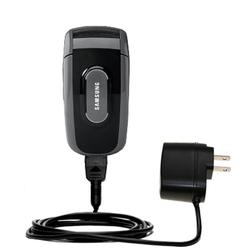 Gomadic Rapid Wall / AC Charger for the Samsung SCH-A630 - Brand w/ TipExchange Technology