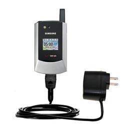 Gomadic Rapid Wall / AC Charger for the Samsung SCH-A790 - Brand w/ TipExchange Technology