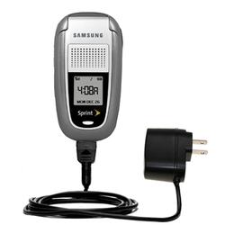 Gomadic Rapid Wall / AC Charger for the Samsung SCH-A820 - Brand w/ TipExchange Technology