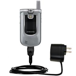Gomadic Rapid Wall / AC Charger for the Samsung SCH-A890 - Brand w/ TipExchange Technology