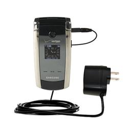 Gomadic Rapid Wall / AC Charger for the Samsung SCH-U700 - Brand w/ TipExchange Technology