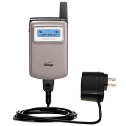 Gomadic Rapid Wall / AC Charger for the Samsung SCH-i600 - Brand w/ TipExchange Technology