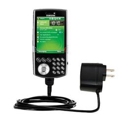 Gomadic Rapid Wall / AC Charger for the Samsung SCH-i760 - Brand w/ TipExchange Technology