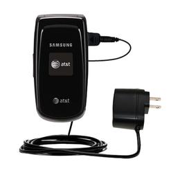Gomadic Rapid Wall / AC Charger for the Samsung SGH-A117 - Brand w/ TipExchange Technology