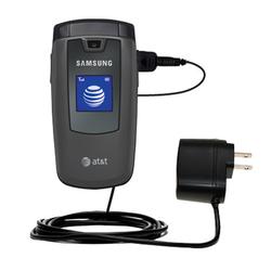 Gomadic Rapid Wall / AC Charger for the Samsung SGH-A437 - Brand w/ TipExchange Technology