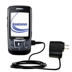 Gomadic Rapid Wall / AC Charger for the Samsung SGH-D870 - Brand w/ TipExchange Technology