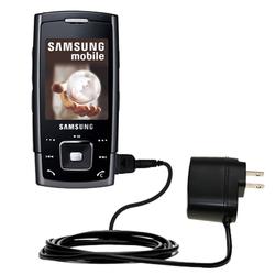 Gomadic Rapid Wall / AC Charger for the Samsung SGH-E900 - Brand w/ TipExchange Technology