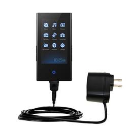 Gomadic Rapid Wall / AC Charger for the Samsung YP-P2AB - Brand w/ TipExchange Technology