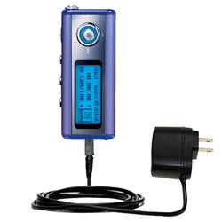 Gomadic Rapid Wall / AC Charger for the Samsung Yepp YP-ST5X - Brand w/ TipExchange Technology