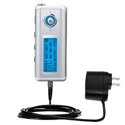 Gomadic Rapid Wall / AC Charger for the Samsung Yepp YP-T5H - Brand w/ TipExchange Technology