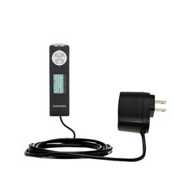 Gomadic Rapid Wall / AC Charger for the Samsung Yepp YP-U1Q - Brand w/ TipExchange Technology