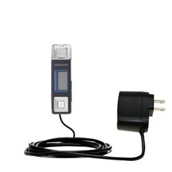Gomadic Rapid Wall / AC Charger for the Samsung Yepp YP-U2JXB - Brand w/ TipExchange Technology