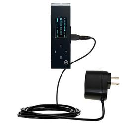 Gomadic Rapid Wall / AC Charger for the Samsung Yepp YP-U3JQB - Brand w/ TipExchange Technology