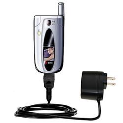 Gomadic Rapid Wall / AC Charger for the Sanyo MM-5600 - Brand w/ TipExchange Technology