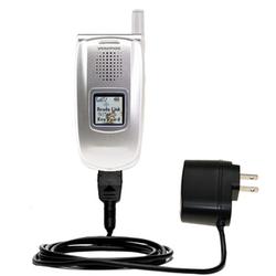 Gomadic Rapid Wall / AC Charger for the Sanyo RL-2500 - Brand w/ TipExchange Technology
