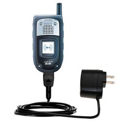 Gomadic Rapid Wall / AC Charger for the Sanyo RL-7300 - Brand w/ TipExchange Technology