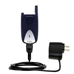 Gomadic Rapid Wall / AC Charger for the Sanyo SCP-200 - Brand w/ TipExchange Technology