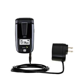 Gomadic Rapid Wall / AC Charger for the Sanyo SCP-3200 - Brand w/ TipExchange Technology