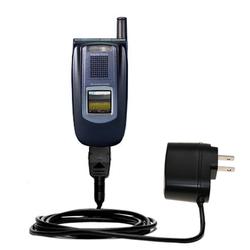 Gomadic Rapid Wall / AC Charger for the Sanyo SCP-5500 - Brand w/ TipExchange Technology