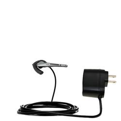 Gomadic Rapid Wall / AC Charger for the Sony Ericsson HBH-300 - Brand w/ TipExchange Technology