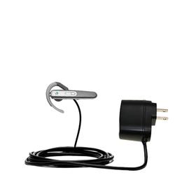Gomadic Rapid Wall / AC Charger for the Sony Ericsson HBH-608 - Brand w/ TipExchange Technology