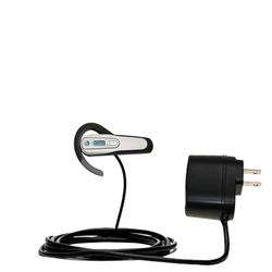 Gomadic Rapid Wall / AC Charger for the Sony Ericsson HBH-662 - Brand w/ TipExchange Technology