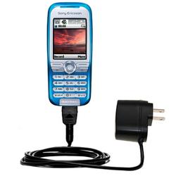 Gomadic Rapid Wall / AC Charger for the Sony Ericsson K500c - Brand w/ TipExchange Technology