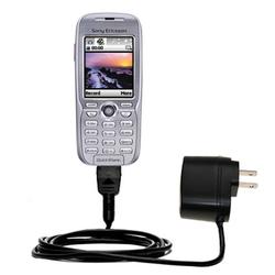 Gomadic Rapid Wall / AC Charger for the Sony Ericsson K508i - Brand w/ TipExchange Technology