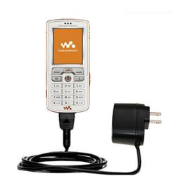 Gomadic Rapid Wall / AC Charger for the Sony Ericsson W800 W800i - Brand w/ TipExchange Technology