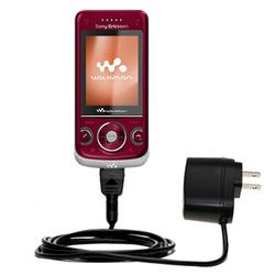 Gomadic Rapid Wall / AC Charger for the Sony Ericsson w760c - Brand w/ TipExchange Technology