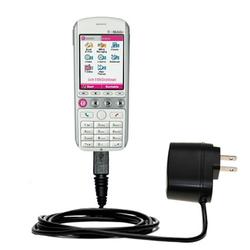 Gomadic Rapid Wall / AC Charger for the T-Mobile SDA Music - Brand w/ TipExchange Technology