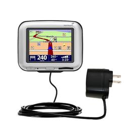 Gomadic Rapid Wall / AC Charger for the TomTom Go 300 - Brand w/ TipExchange Technology
