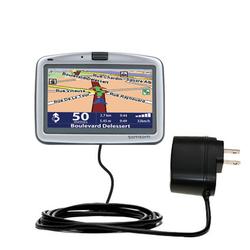 Gomadic Rapid Wall / AC Charger for the TomTom Go 510 - Brand w/ TipExchange Technology